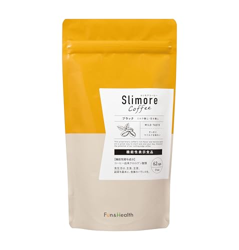 体重ケアコーヒー スリモアコーヒー Slimore Coffee 31回分 機能性表示食品 クロロゲン酸類 31日分 血糖値 BMI 内臓脂肪 減少をサポート 1枚目 画像