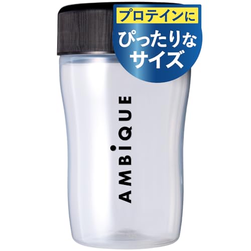 AMBiQUE アンビーク プロテイン シェイカー シェーカーボトル ポリプロピレン 半透明 (クリア, 350ml) 1枚目 画像