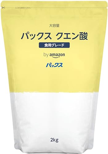 by Amazon 大容量 パックス クエン酸 2kg 1枚目 画像