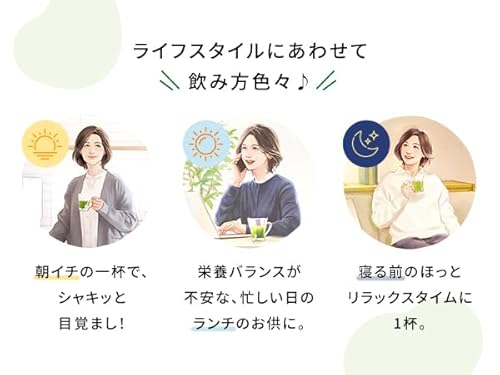 【Amazon.co.jp限定】ヤクルトヘルスフーズ 私の青汁90袋 青汁 大分県産 大麦若葉 農薬・化学肥料不使用 エキス末だから溶けやすい 粉末 大容量 中間 画像