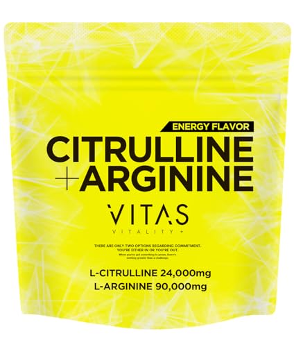 VITAS（バイタス）アルギニン シトルリン エナジー風味 240g L-アルギニン90000mg L-シトルリン24000mg 画像1