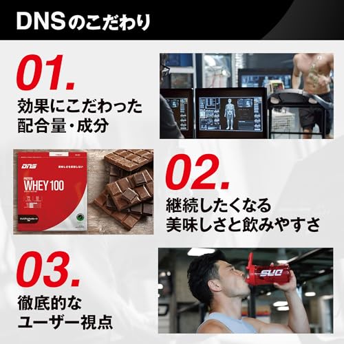 DNS ハンディ シェイカー クリア 600ml プロテイン 筋トレ たんぱく質 中間 画像