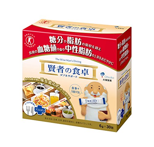 大塚製薬 賢者の食卓 ダブルサポート 粉末 6g×30包 【特定保健用食品】 1枚目 画像