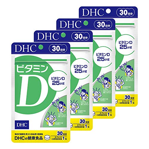 DHC 【120日分セット】ビタミンD 30日分 (30粒)×4個セット 1枚目 画像