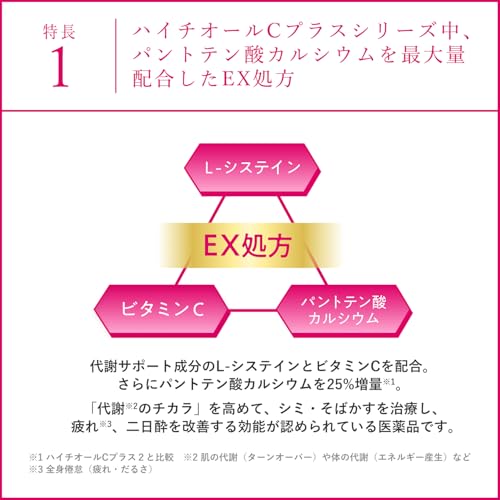 【第3類医薬品】ハイチオールCプラスEX 360錠 中間 画像