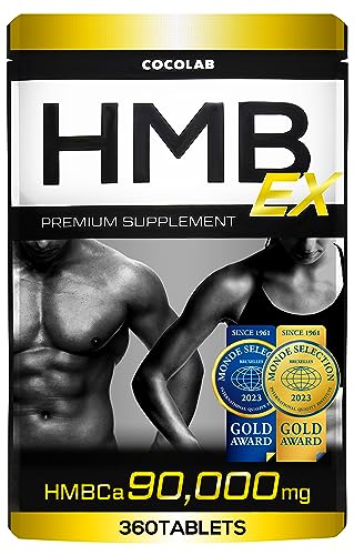 COCOLAB HMB EX サプリメント 90,000㎎ (国内製造) パーソナルトレーナー監修 30-60日分 筋トレ トレーニング 日本製 360個 (x 1) 1枚目 画像