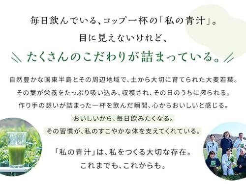 ヤクルト 私の青汁 4g＊60包入 中間 画像