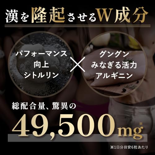 タギラス(TAGILAS) 亜鉛 サプリ 黒ウコン シトルリン アルギニン マカ 厳選11種成分 栄養機能食品 49500mg MAGINA マギナ サプリメント 1袋(約30日分) 中間 画像