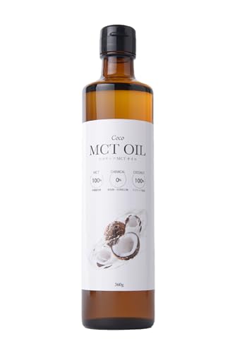 MCTオイル 360g フラット・クラフト 糖質制限 ココナッツ由来100% 中鎖脂肪酸100% 1枚目 画像