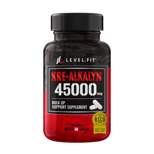 ＬＥＶＥＬ．ＦＩＴ クレアルカリン カプセル 高純度クレアチン モノハイドレート 日本製（アンチドーピング認証）90カプセル（30日分） 1