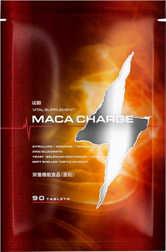 ULBO MACA CHARGE 高麗人参 マカ シトルリン アルギニン 亜鉛 厳選10種類 90粒 日本製 1枚目 画像