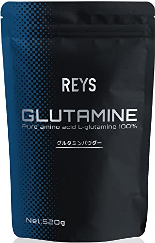 REYS レイズ グルタミン パウダー 520g 山澤礼明 監修【使用目安 約104回分】L-グルタミン 100%使用 アンフレーバー 1枚目 画像