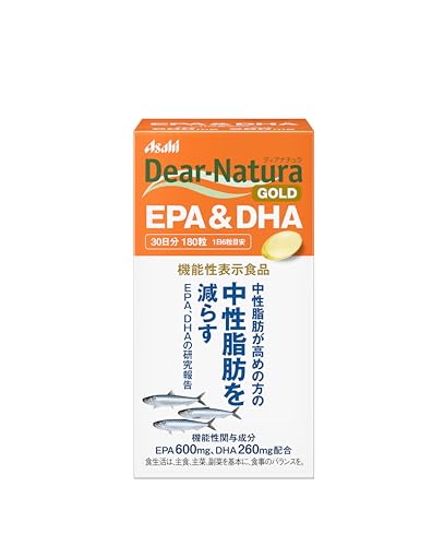 ディアナチュラゴールド EPA&DHA 180粒 (30日分) [機能性表示食品] アサヒ サプリ Dear-Natura 国内工場で生産 1