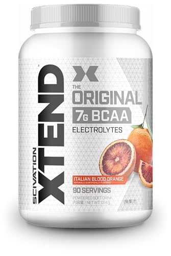 Scivation Xtend オリジナル 国内版 BCAA 7g シュガーフリー 1,314g シトルリン配合 (90食分, ブラッドオレンジ) 1枚目 画像