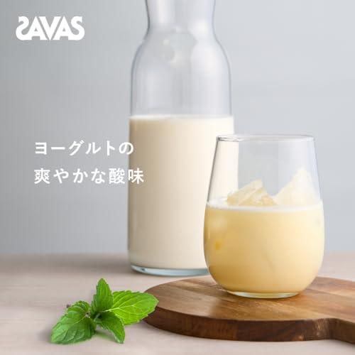 ザバス(SAVAS) マッスルエリート ヨーグルト風味 900g 明治 中間 画像