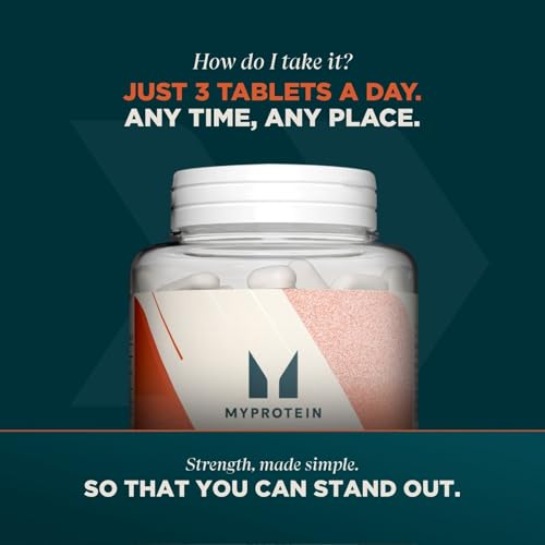 マイプロテイン クレアチン モノハイドレート タブレット [250錠] 中間 画像