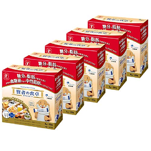 大塚製薬 賢者の食卓 ダブルサポート 6g×30包×5箱 【特定保健用食品】 1枚目 画像