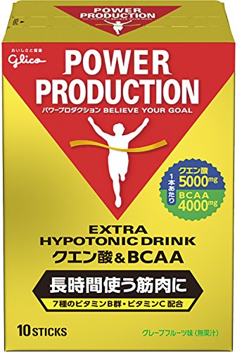 パワープロダクション エキストラハイポトニックドリンク クエン酸 & BCAA グレープフルーツ味 12.4g×10本 個包装 スポーツドリンク 粉末 アミノ酸POWER PRODUCTION POWER PRODUCTION 1枚目 画像
