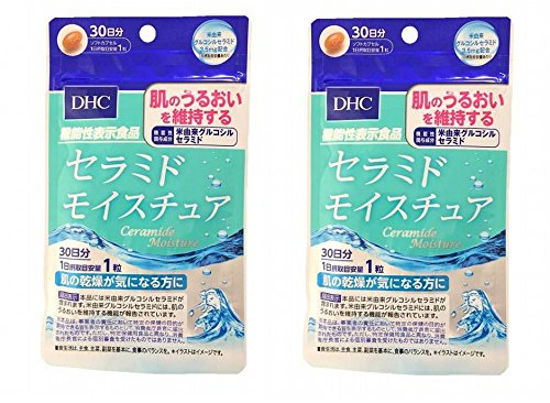 DHC セラミドモイスチュア 30日分 30粒 × 2袋 1