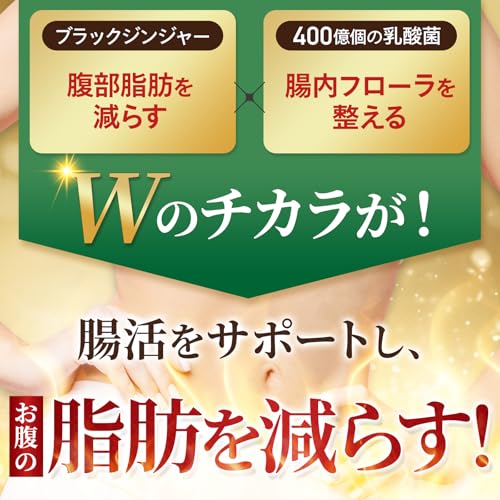 【クリニック共同開発】シボレール青汁 機能性表示食品 ブラックジンジャー×乳酸菌 腹部の脂肪が気になる方 国産 30包 届出番号H1022 (30日分) 中間 画像