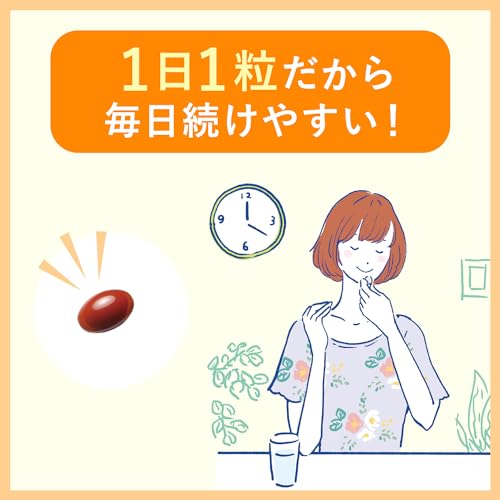 ディアナチュラ ルテイン 30粒 (30日分) アサヒ サプリ Dear-Natura 国内工場で生産 1日1粒目安 中間 画像