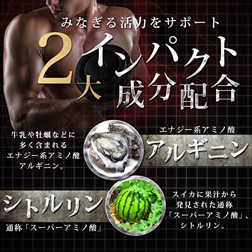 ULBO MACA CHARGE 高麗人参 マカ シトルリン アルギニン 亜鉛 厳選10種類 90粒 日本製 中間 画像