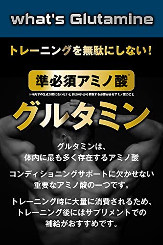 REYS レイズ グルタミン パウダー 520g 山澤礼明 監修【使用目安 約104回分】L-グルタミン 100%使用 アンフレーバー 中間 画像