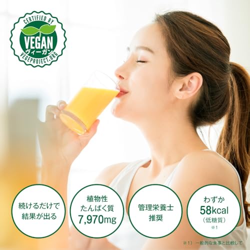 わたしのプロテインダイエット×完全置換 21食セット 1食 置き換えダイエットシェイク 低糖質 中間 画像