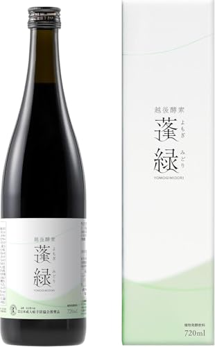 越後酵素蓬緑 酵素ドリンク 720ml×1本 ファスティング 置き換え 酵素 おきかえドリンク 1