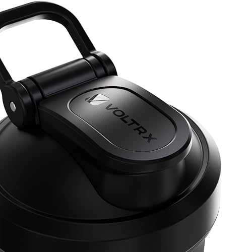 VOLTRX 電動プロテインシェーカーボトル、Merger USB C充電式電動プロテインシェイクミキサー、プロテインシェイクとミールリプレイスメントシェイク用シェーカーカップ、BPAフリー、700ml 最後 画像