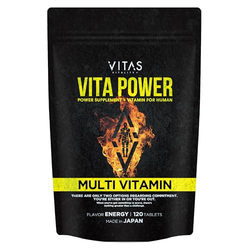 VITAS（バイタス） VITA POWER ビタパワー マカ 亜鉛 マルチビタミン 120粒 30日分 1枚目 画像