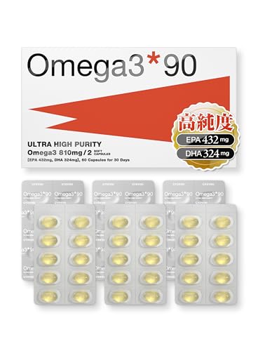 GYOYOU オメガ3フィッシュオイル 60粒 高純度97.5% EPA DHA 国内製造 特許技術採用 1