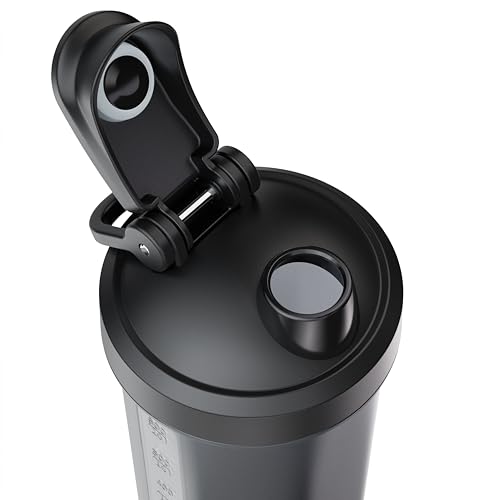 VOLTRX 電動プロテインシェーカーボトル、Merger USB C充電式電動プロテインシェイクミキサー、プロテインシェイクとミールリプレイスメントシェイク用シェーカーカップ、BPAフリー、700ml 中間 画像