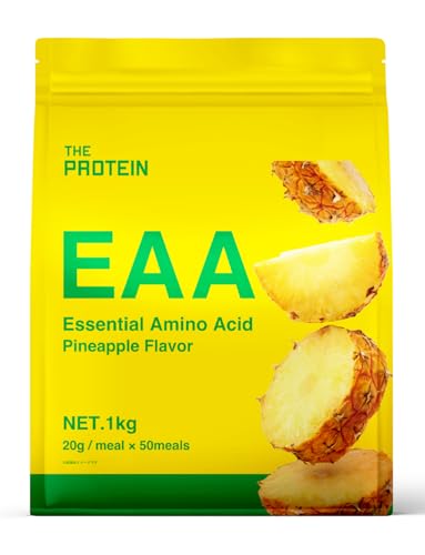 ザプロ EAA パウダー (パイナップル風味) 1kg 国内製造 必須アミノ酸 クエン酸 グルタミン カルニチン 男女兼用 THE PROTEIN(ザプロテイン) 武内製薬 1