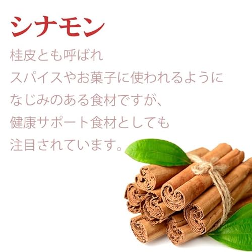 リプサ シナモン粒 約3か月分×2袋 T-601-2 (360粒×2袋) 180日分 サプリメント セイロンシナモン スリランカ産 温活 めぐり ぽかぽか 冷え 健康 美容 ダイエット 食生活 生活習慣 野菜不足 エイジングケア 国内製造 中間 画像