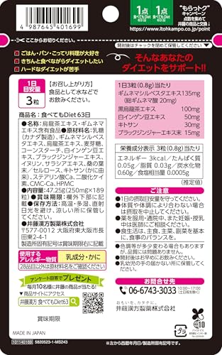 食べてもDiet63日 最後 画像