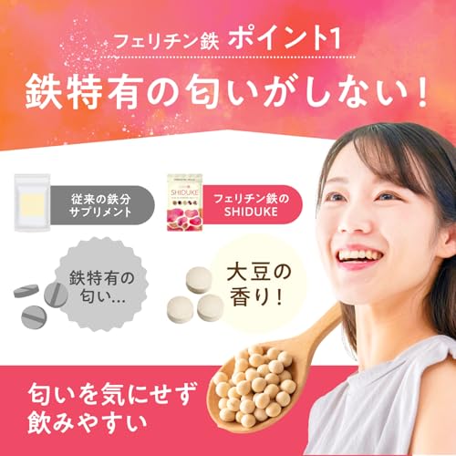 【国際中医師監修】漢方セレクト フェリチン鉄 7mg NAGOMI 栄養機能食品 90粒 錠剤 貯蔵鉄 乳酸菌 ビタミンB6 ビタミンB12 ビタミンC 亜鉛 (2) 中間 画像