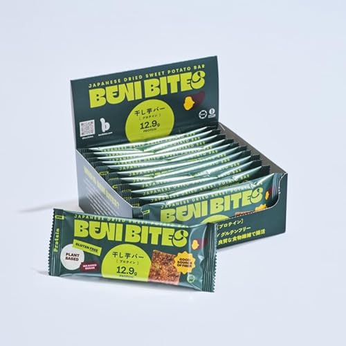BENI BITES 干し芋バー （プロテイン）12本セット 個包装 1