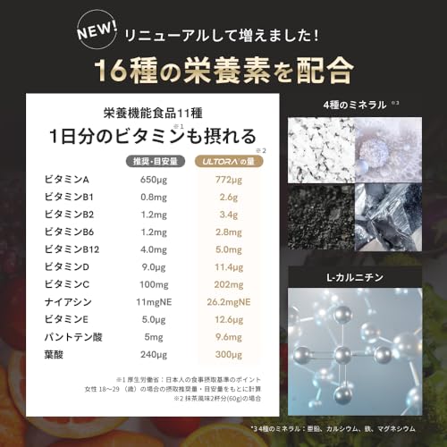 ULTORA ウルトラ ホエイ プロテイン 810g 人工甘味料不使用 国産 乳酸菌 ビタミン11種 ミネラル4種 L-カルニチン シンバイオティクス ホエイプロテイン ぷろていん (810g, (リニューアル)抹茶ラテ風味) 中間 画像