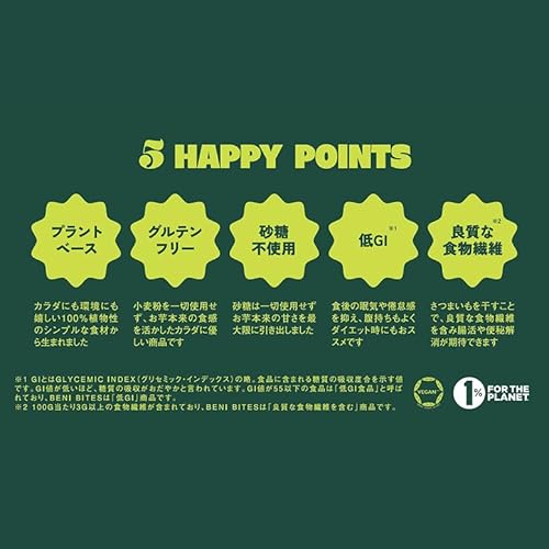 BENI BITES 干し芋バー （プロテイン）12本セット 個包装 中間 画像