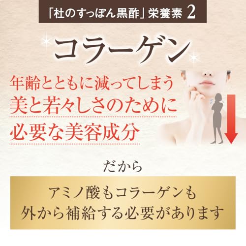 【健康の杜公式】杜のすっぽん黒酢 サプリメント 1袋62粒 中間 画像