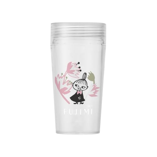 MOOMIN×FUJIMI コラボシェイカー |250mL ムーミン リトルミイ かわいい コンパクト 小さめ おしゃれ ダイエット トレーニング プロテイン タンブラー 水筒 クリアの外観・全体像 画像