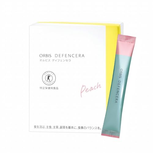 オルビス(ORBIS) ディフェンセラ ピーチ風味 白 1 個の外観・全体像 画像