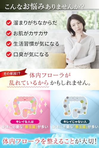 元気を届ける乳酸菌＆ビフィズス菌 PREMIUM 乳酸菌 17種類 ビフィズス菌 6種類 6兆個の菌 酪酸菌 イヌリン ナットウキナーゼ オリゴ糖 30日分 (単品)の特徴・詳細 画像