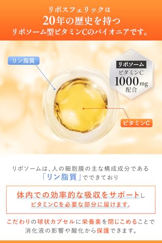 リポスフェリックビタミンC ゲル (日本語版) 5.7グラム (x 30)の特徴・詳細 画像