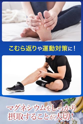 health＋ マグネシウムサプリ 高濃度 マグネシウム 9000ml 乳酸菌 配合 60粒 30日分 (単品)の特徴・詳細 画像