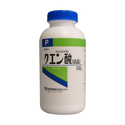 健栄製薬 【食品添加物】クエン酸 500g 1