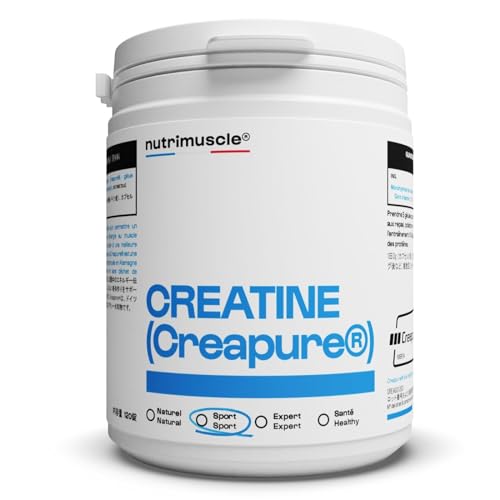クレアチン モノハイドレート カプセル ニュートリミュスクル 120カプセル Nutrimuscle クレアピュア Creatine monohydrate Creapure capsule サプリ 純度99.99％以上 筋力トレーニング 1