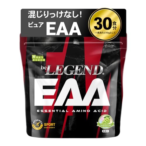 ビーレジェンド EAA ときめきマスカット風味 30回分 必須アミノ酸 BCAA バリン ロイシン イソロイシン 白ブドウ ぶどう 国内製造 300gの外観・全体像 画像