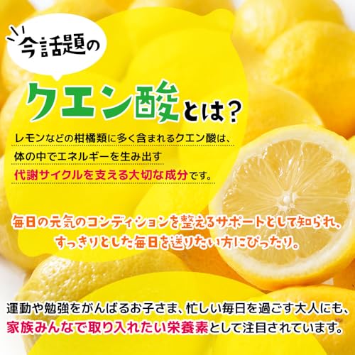 クエン酸 サプリ 親子で続ける 300粒 73,300mg 酸味を抑えた クエン酸 飲みやすい 子供 大人 GBLAB 60～100日分の特徴・詳細 画像